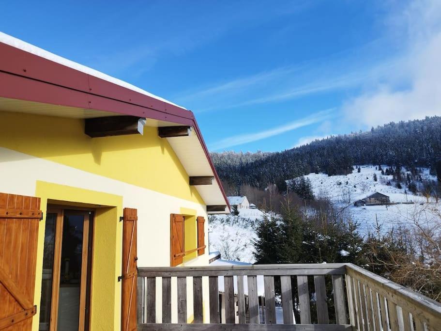 Maison De Montagne Vue Magnifique Ventron Eksteriør bilde